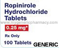 Generic Ropark (tm)  0.25mg (180 Pills)