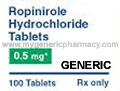 Generic Ropark (tm)  0.5mg (180 Pills)