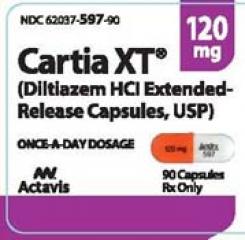 Generic Dilacor XR (tm)  120mg (90 pills)